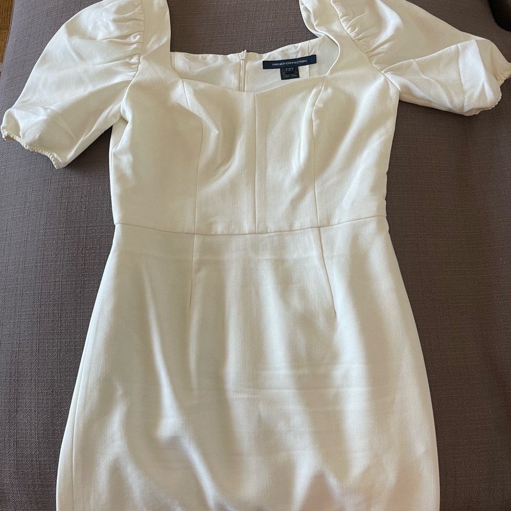 French Connection Puff Sleeve Dress